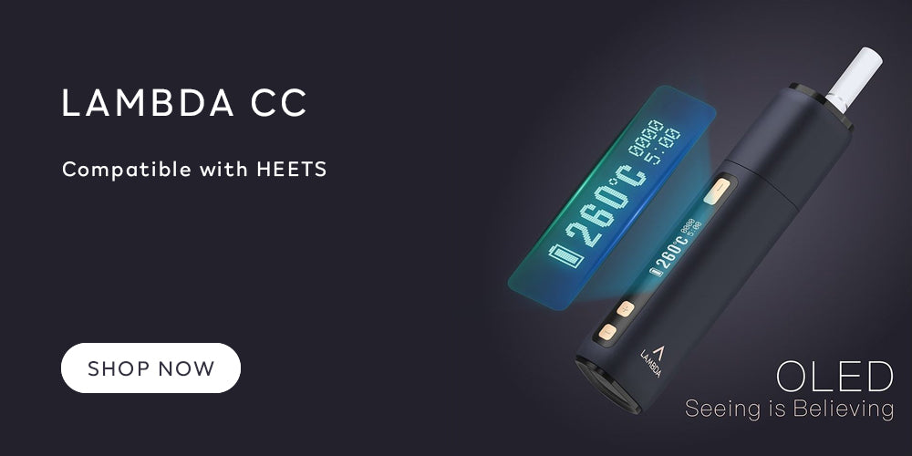 Shop LAMBDA CC in UAE - Compatible with HEETS, Heat-Not-Burn