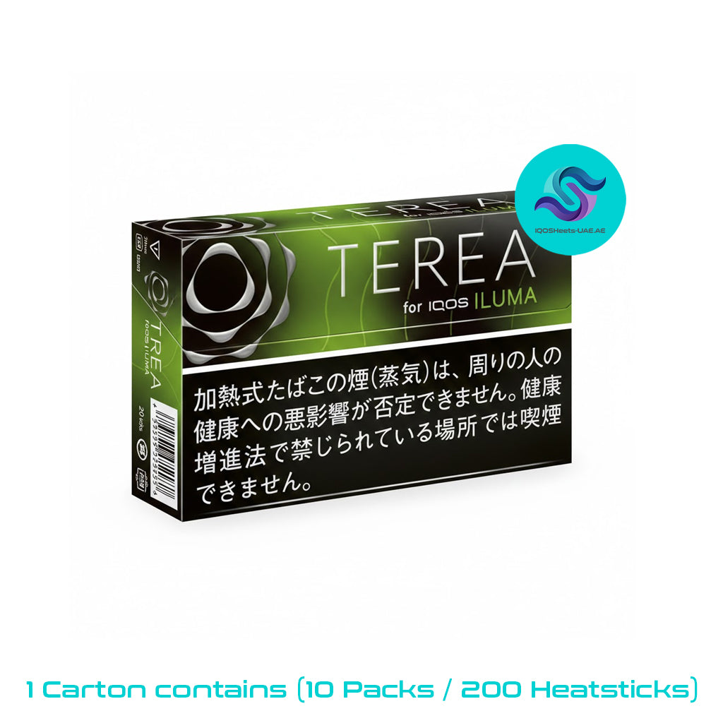 IQOS TEREA Black Yellow Menthol Japan