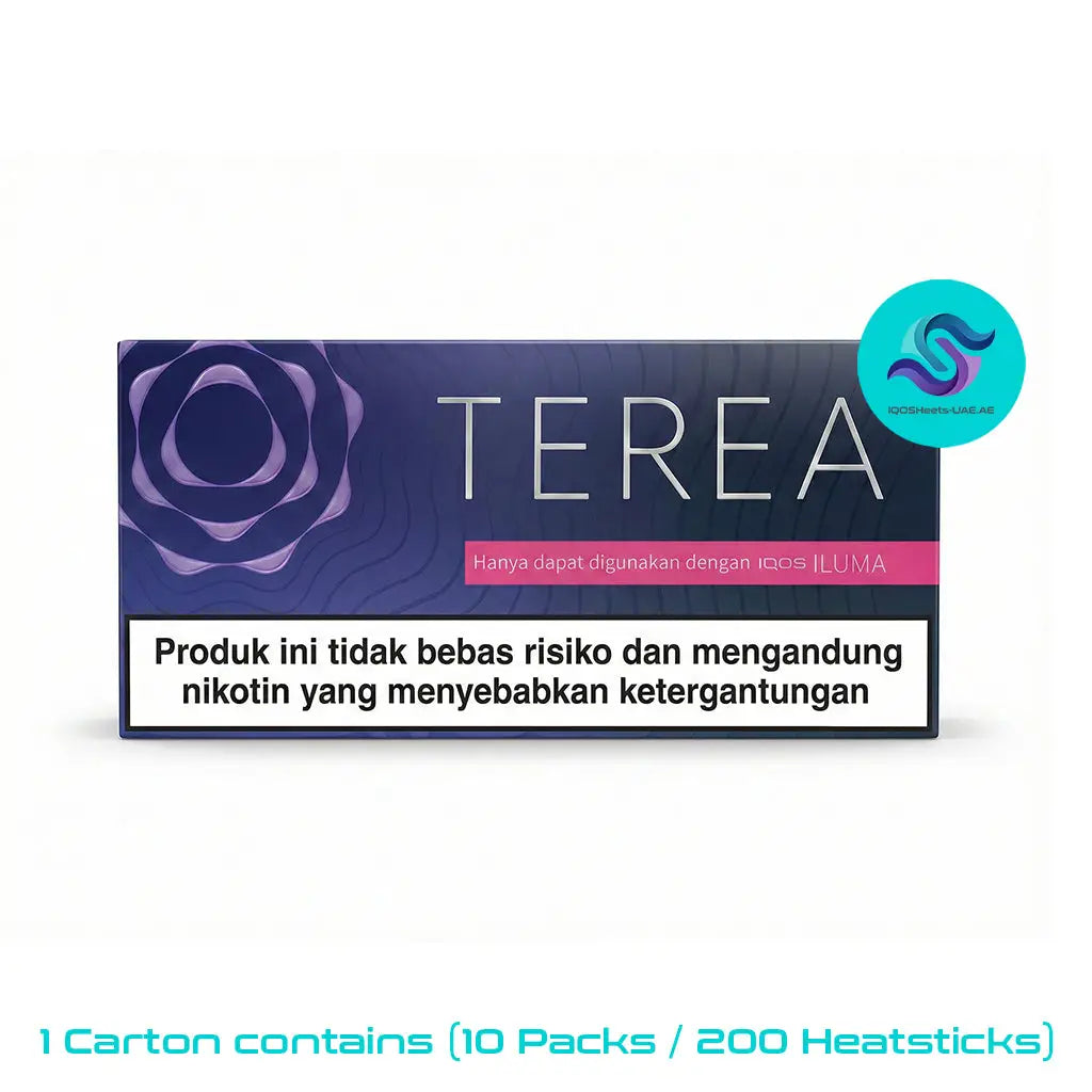 IQOS Terea Black Purple Indonesia - Dubai, Abu Dhabi, & UAE