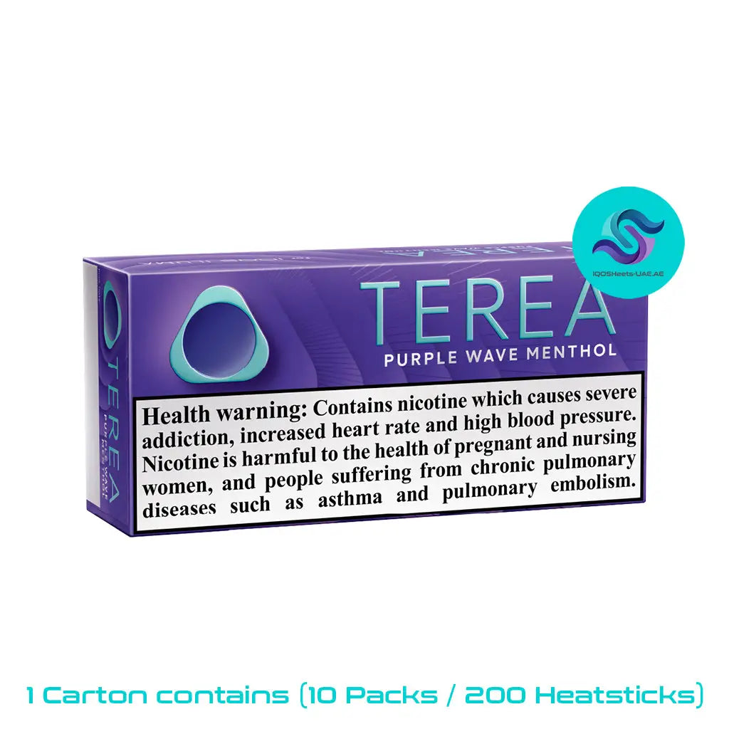 IQOS TEREA Purple Wave UAE Flavor - Dubai, Abu Dhabi, & UAE