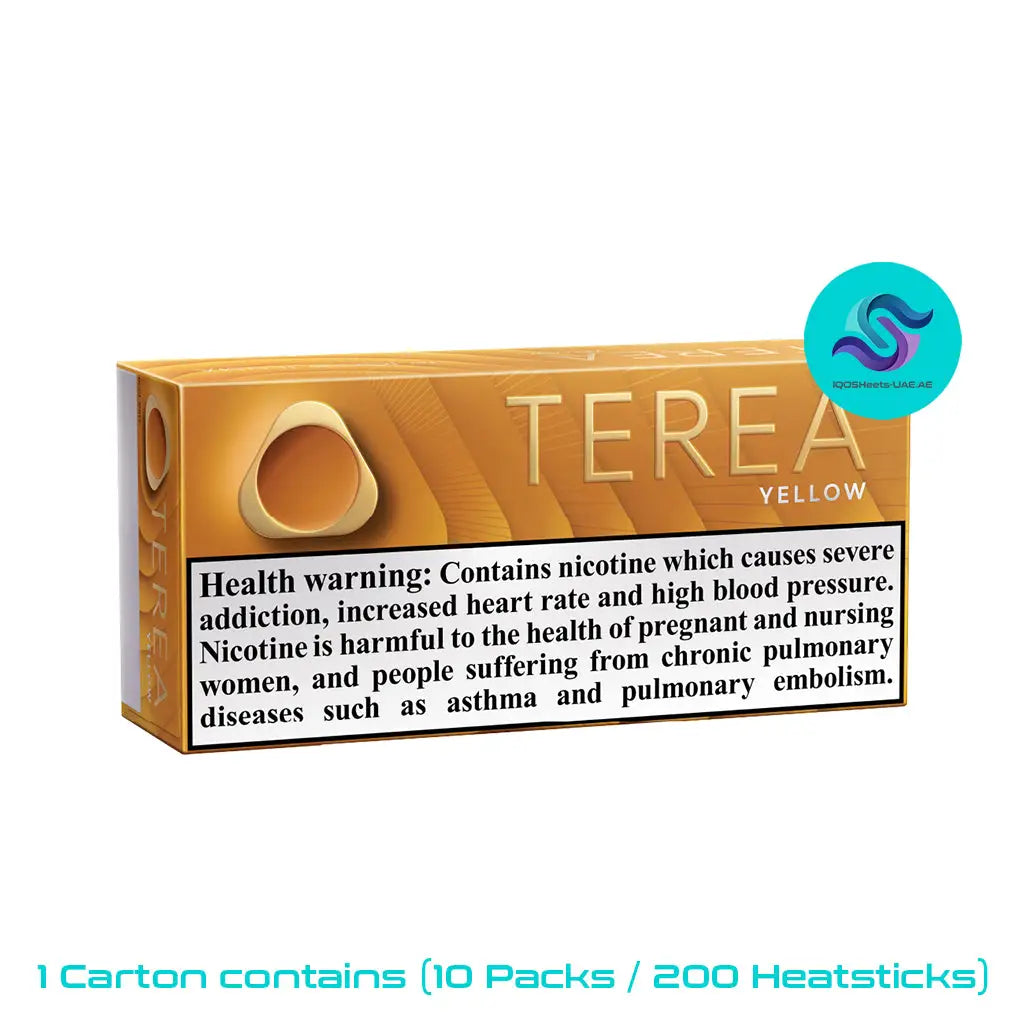 IQOS TEREA Yellow UAE Flavor - Dubai, Abu Dhabi, & UAE