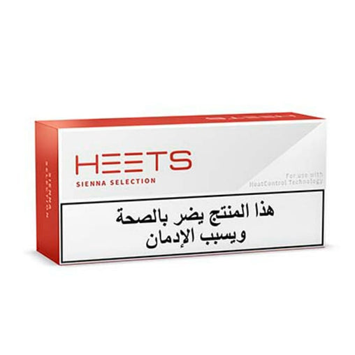 Heets Sienna Selection - Single Carton / 10 Packs - HEETS