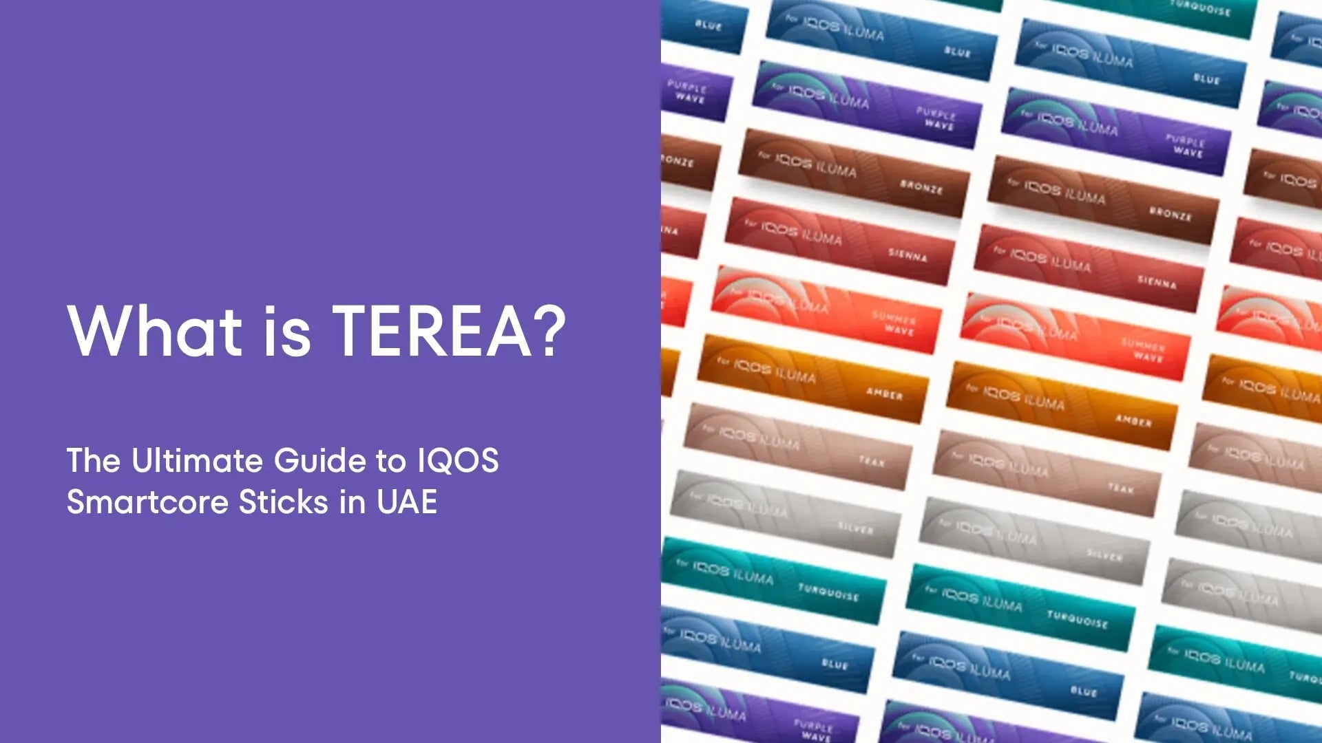 What is TEREA: The Ultimate Guide to IQOS Smartcore Sticks in UAE