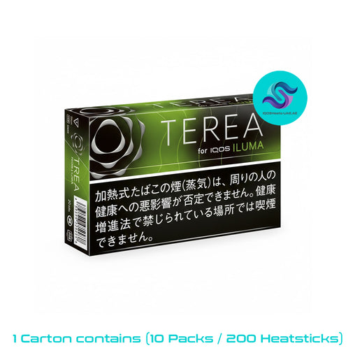 IQOS TEREA Black Yellow Menthol Japan