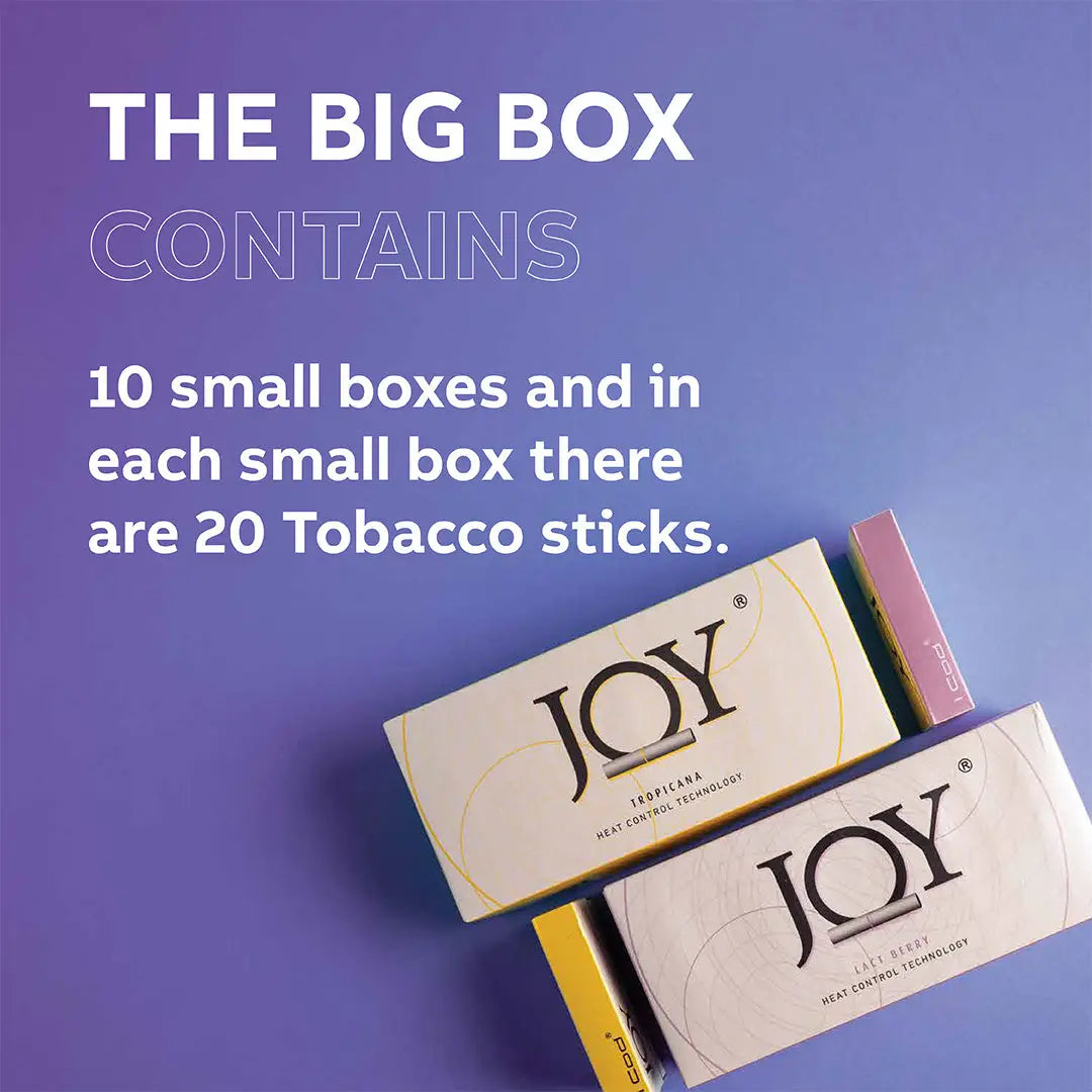 JOY Tobacco Sticks by iCod in Dubai, Abu Dhabi, Sharjah UAE