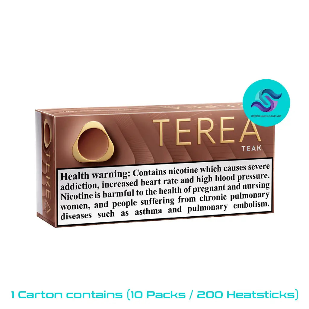 IQOS TEREA Teak UAE Flavor - Dubai, Abu Dhabi, & UAE