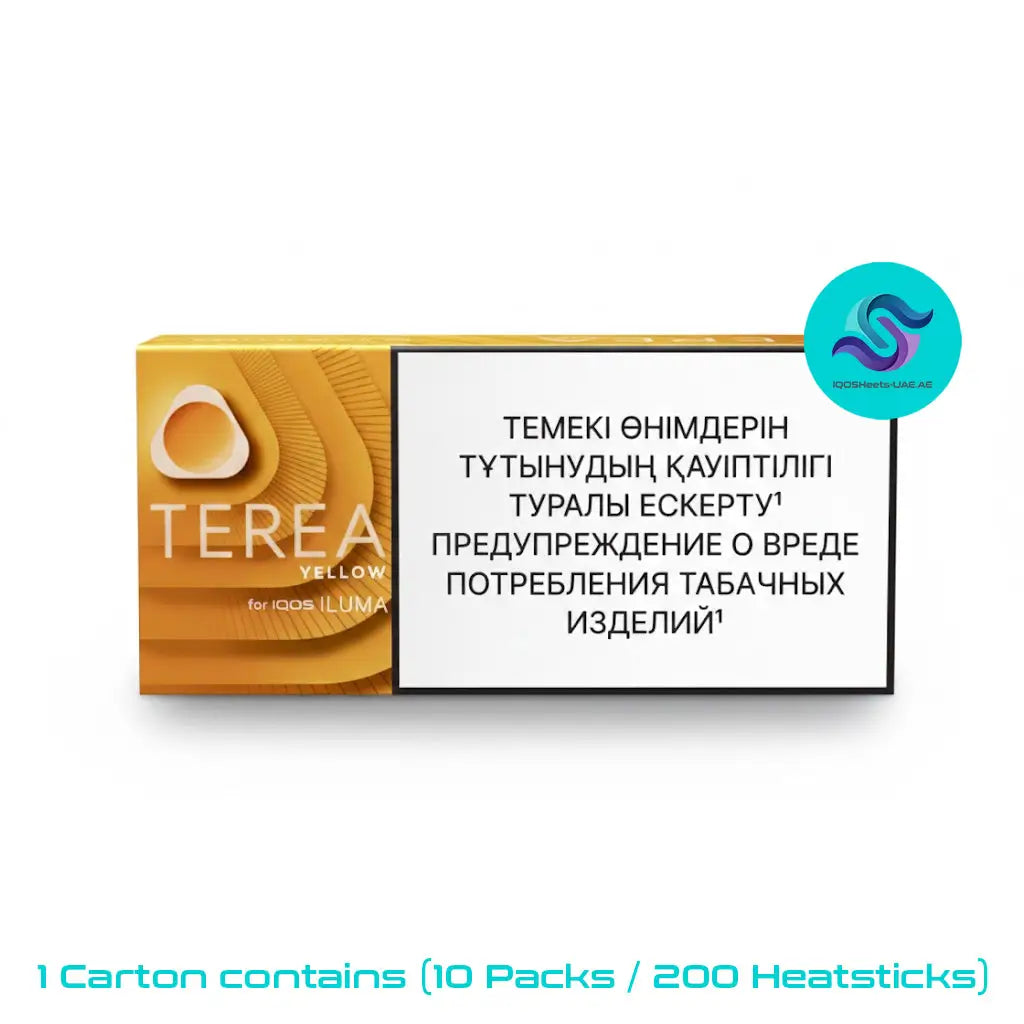 IQOS TEREA Yellow Kazakhstan - Dubai, Abu Dhabi, & UAE